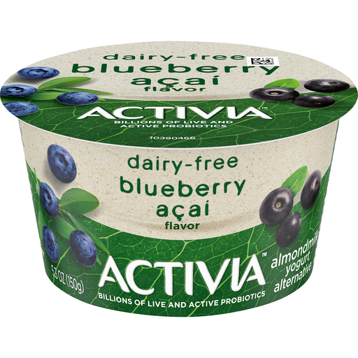 Blueberry Acai Flavor Almondmilk Yogurt Alternative, Blueberry Acai