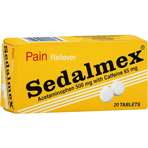 Sedalmex Pain Reliever, Tablets