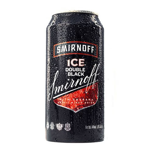 General Smirnoff Ice Double Black 44cl Can
