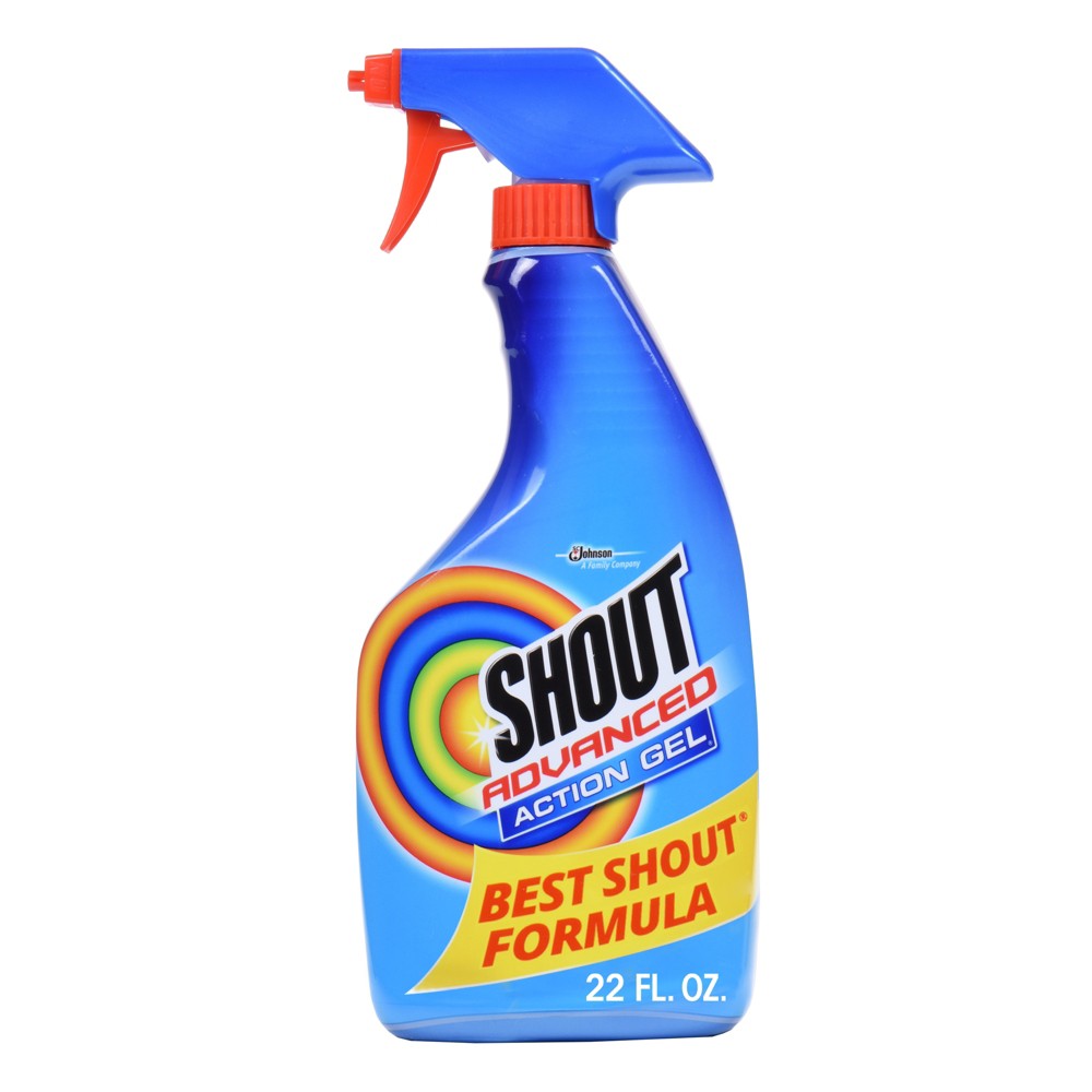 Photo of Shout Advanced Action Gel Laundry Stain Remover Spray - 22 Fl Oz