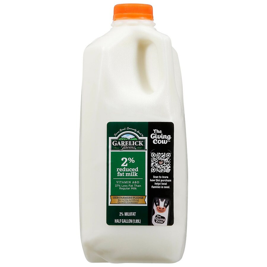 2% Reduced Fat Milk