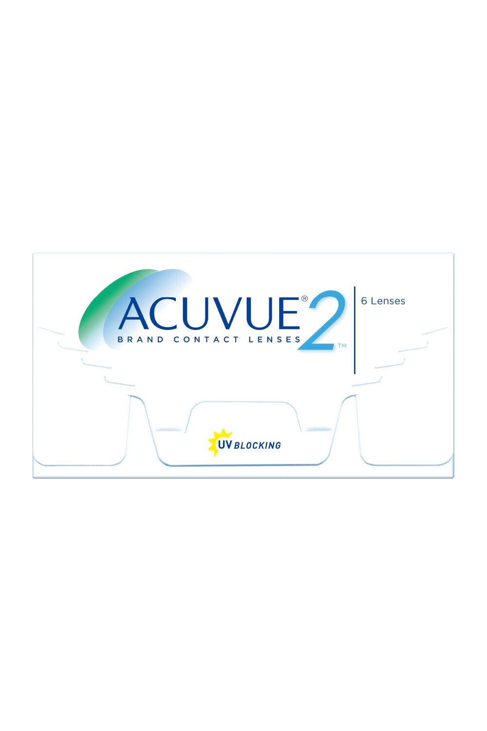 Photo of Acuvue 2 Two-week Contact Lenses -2.50 BC 8.3, 6 Lenses
