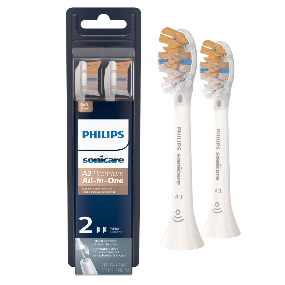 Philips Sonicare Brush Heads - A3 - 2 Heads