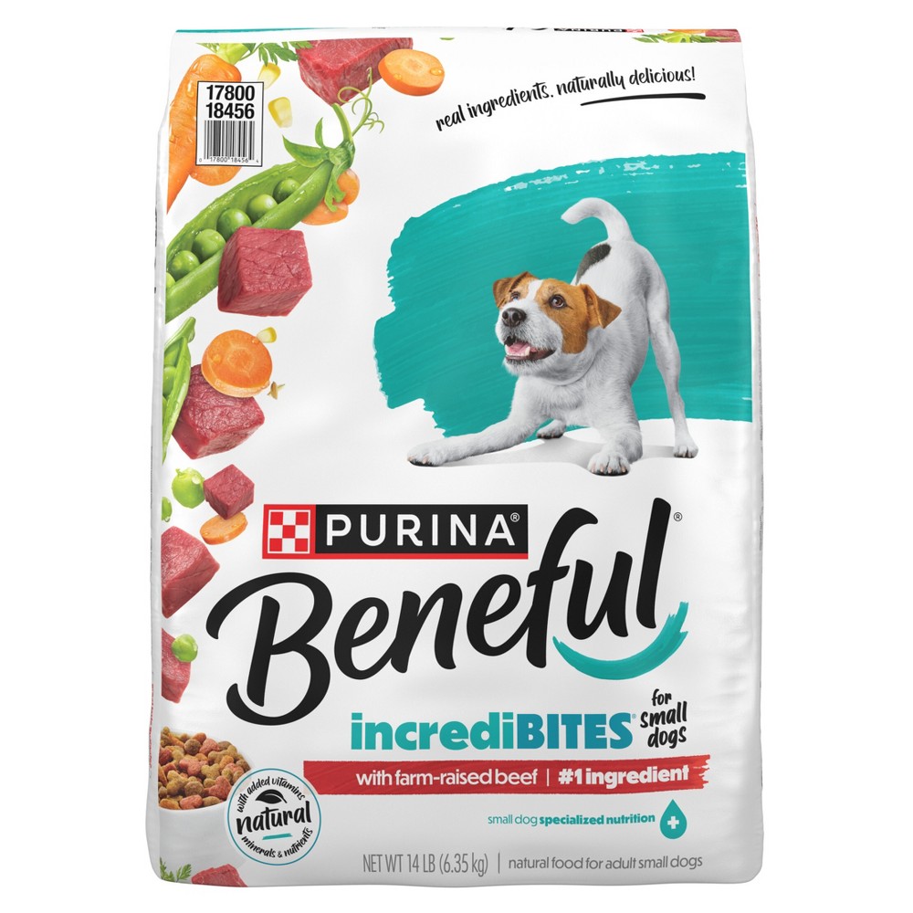 Beneful Food For Small Dogs, With Real Beef, Adult