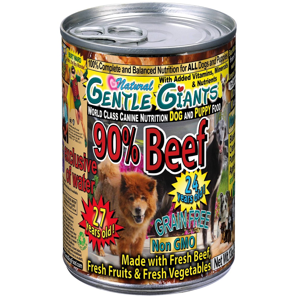Gentle Giants Grain Free Wet Dog Food - 13oz