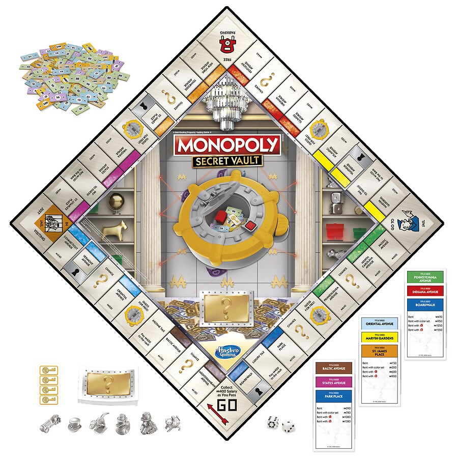Monopoly Secret Vault Game