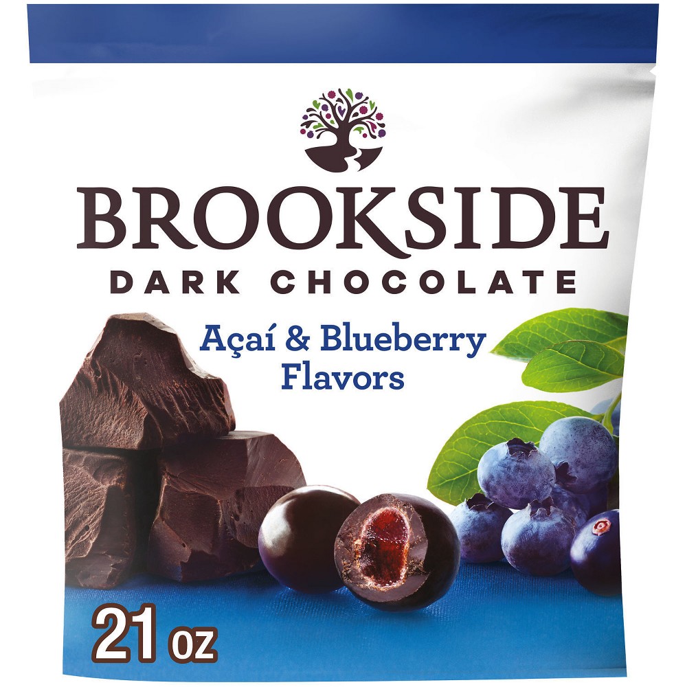 Photo of Brookside Dark Chocolate Candy , Acai & Blueberry, 21 Ounce Bag