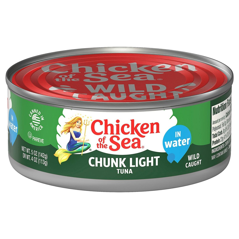 Photo of Chicken of the Sea Chunk Light Tuna In Water, 5 Ounce