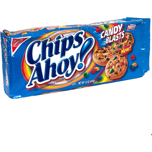 Chips Ahoy Cookies, Real Chocolate Chip, Candy Blasts