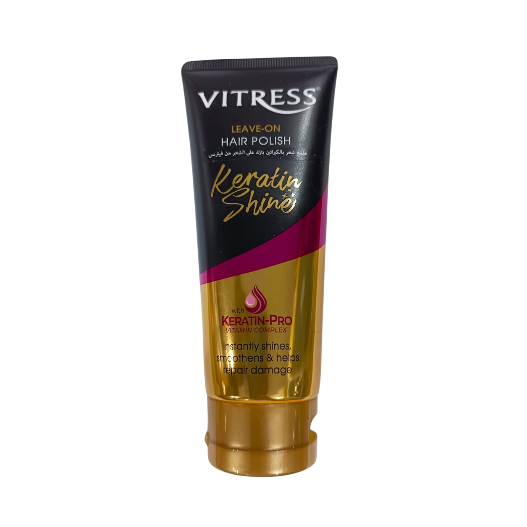 Vitress Hair Polish Leave-On Keratin Shine – 100ml