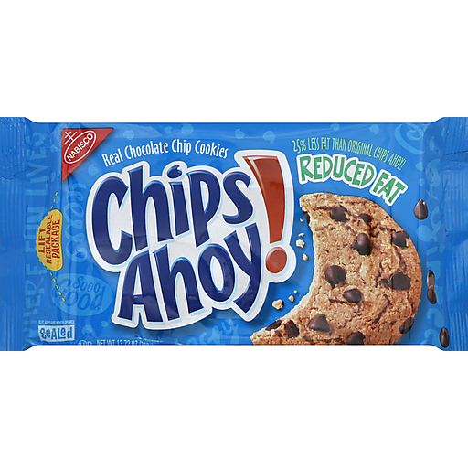 Chips Ahoy! Cookies, Real Chocolate Chip, Reduced Fat 13.72 Oz