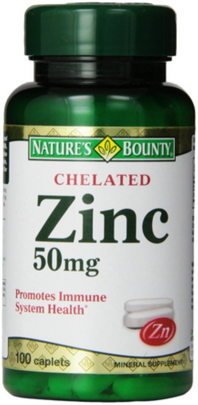 Natures Bounty - Zinc 50 Mg - 100 Caplets