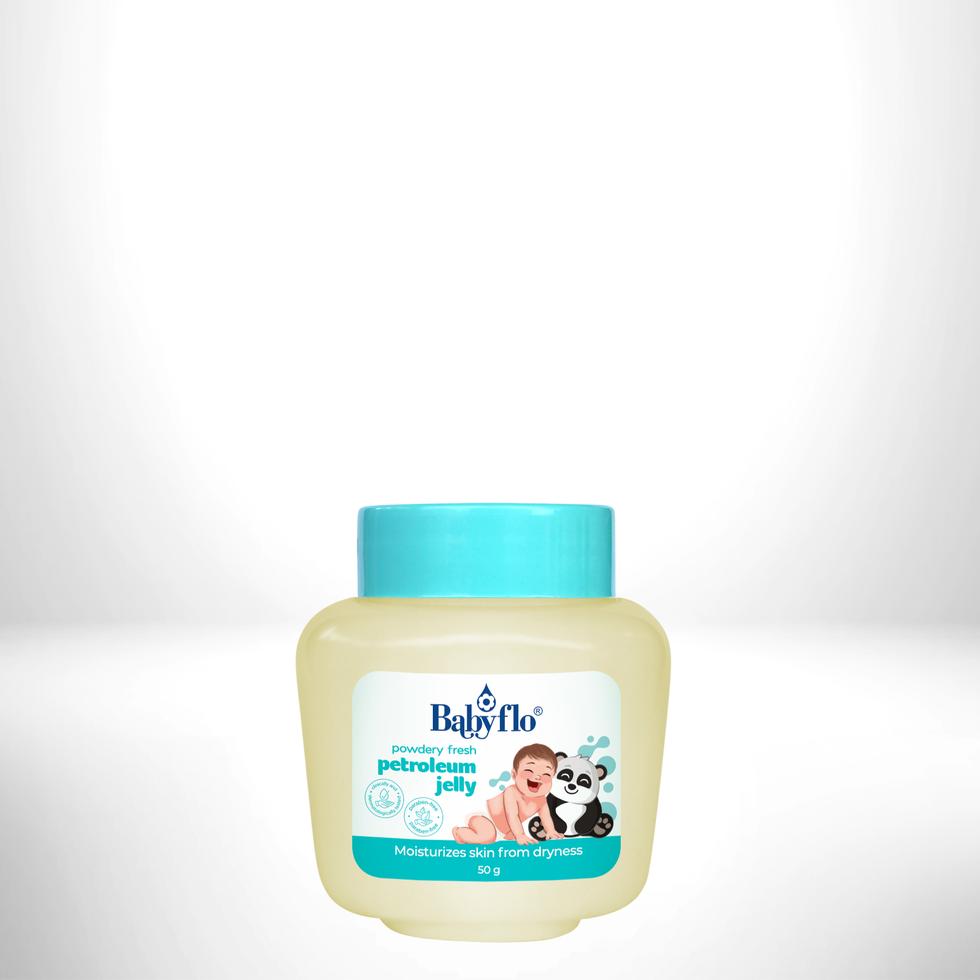 Babyflo Petroleum Jelly Powdery Fresh 50g