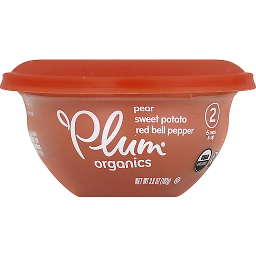 Plum Baby Baby Food Pear Sweet Potato Red Pepper