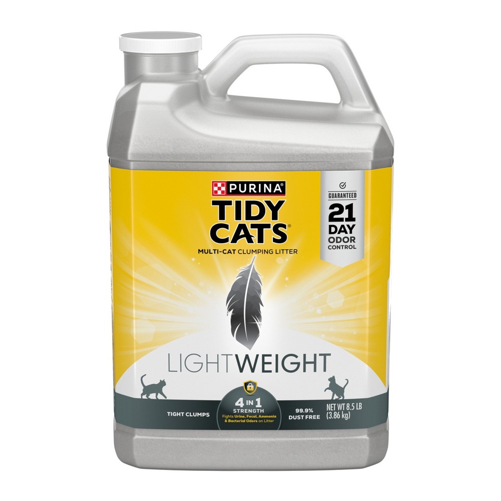 Photo of Tidy Cats Lightweight Cat Litter, Clumping, 4-In-1 Strength, For Multiple