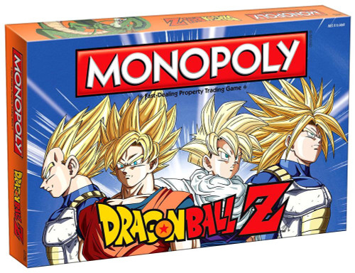 Dragon Ball Z USAopoly Edition Monopoly Board Game