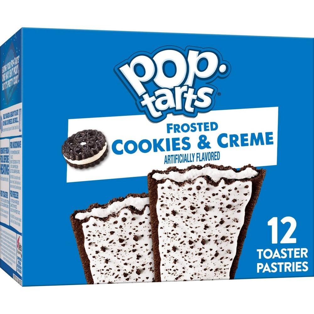 Frosted Cookies & Crme Flavored Toaster Pastries, Frosted Cookies & Creme