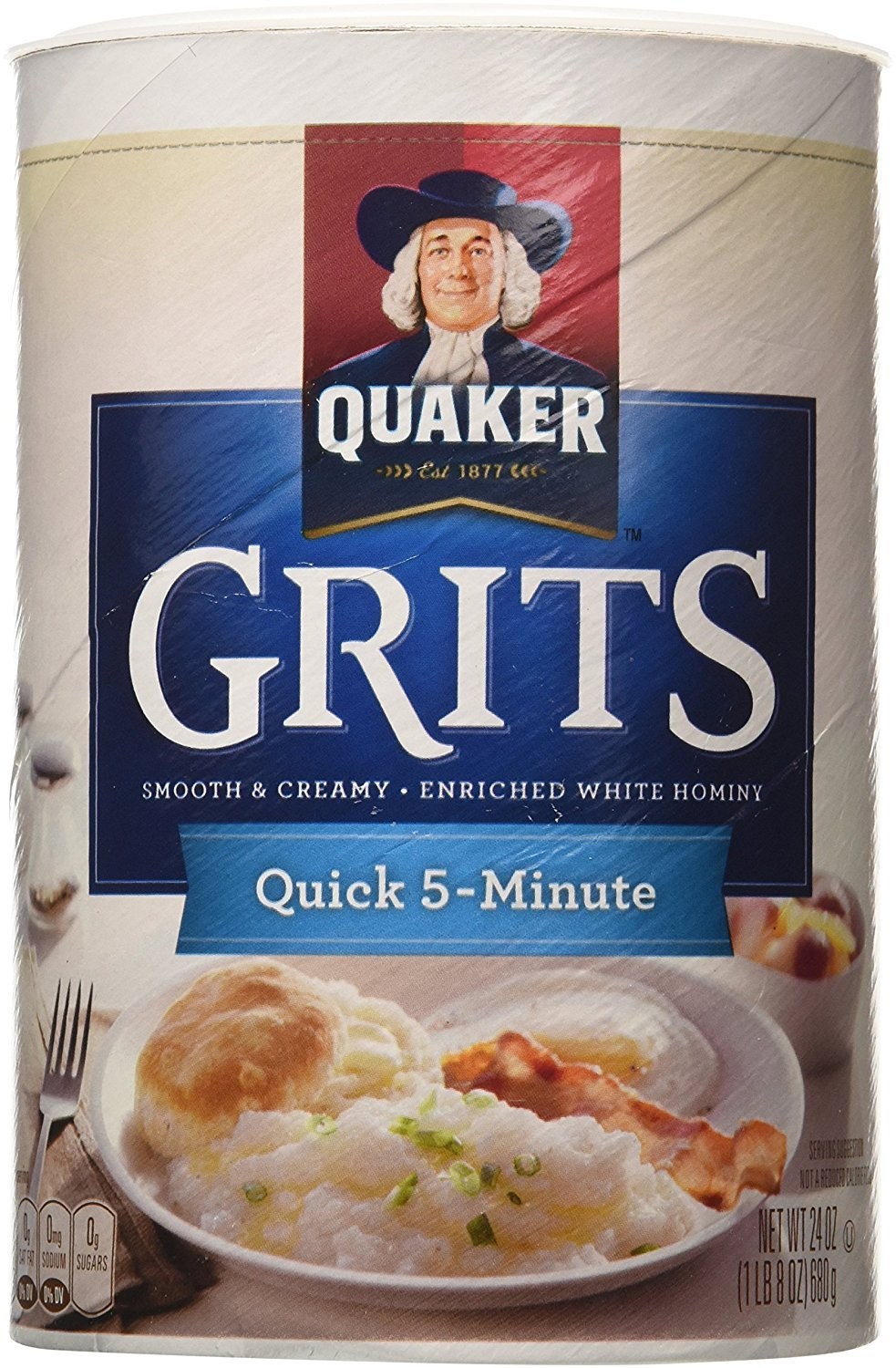 Photo of Quaker Grits, Quick 5 - Minute, 24 Ounce
