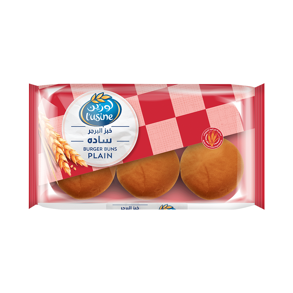 Lusine Burger Bun Plain  402g