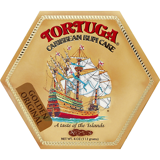 Photo of Tortuga Rum Cake, Caribbean, Golden Original 4 Oz