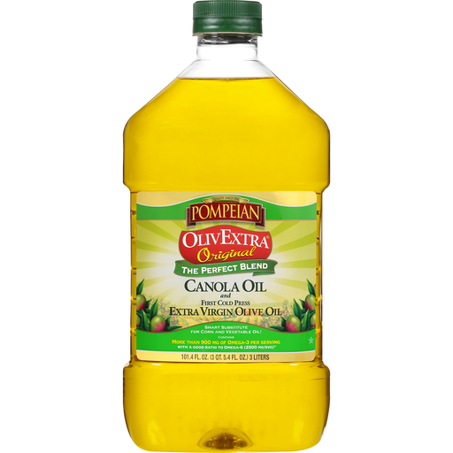 Canola Oil and First Cold Press Extra Virgin Olive Oil