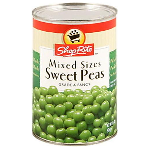 Sweet Mixed Sizes Peas, Sweet