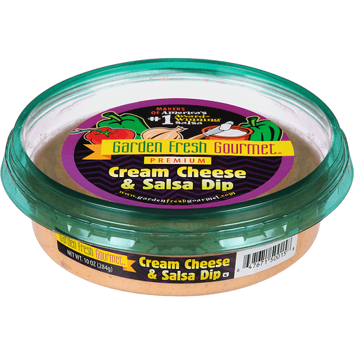 Premium Cream Cheese & Salsa Dip, Cream Cheese & Salsa