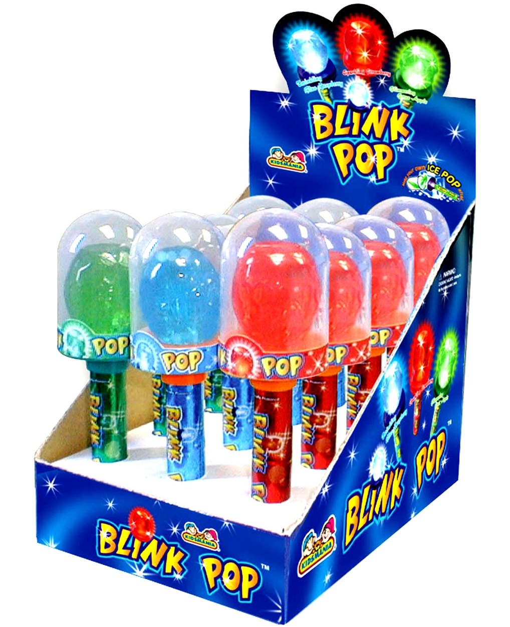 Kidsmania Blink Pop Light Up Candy Sucker