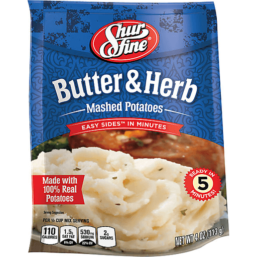 Butter & Herb Mashed Potatoes