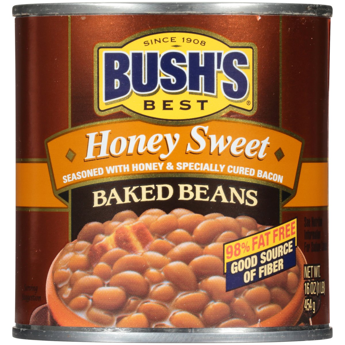 Bush'S Honey Sweet Baked Beans 16 Oz