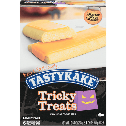 Tricky Treats Iced Sugar Cookie Bars