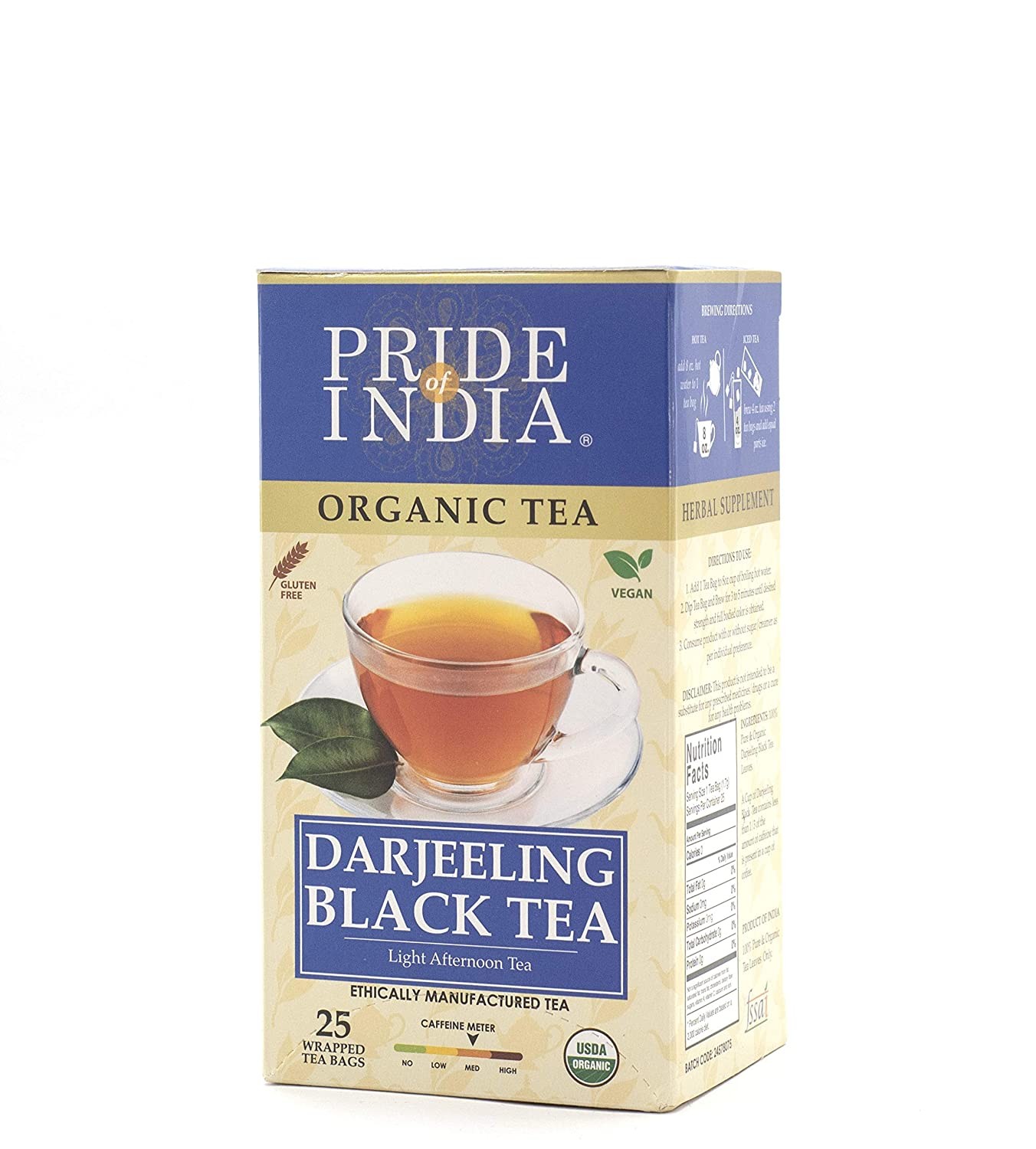 Darjeeling Black Organic Tea Bags