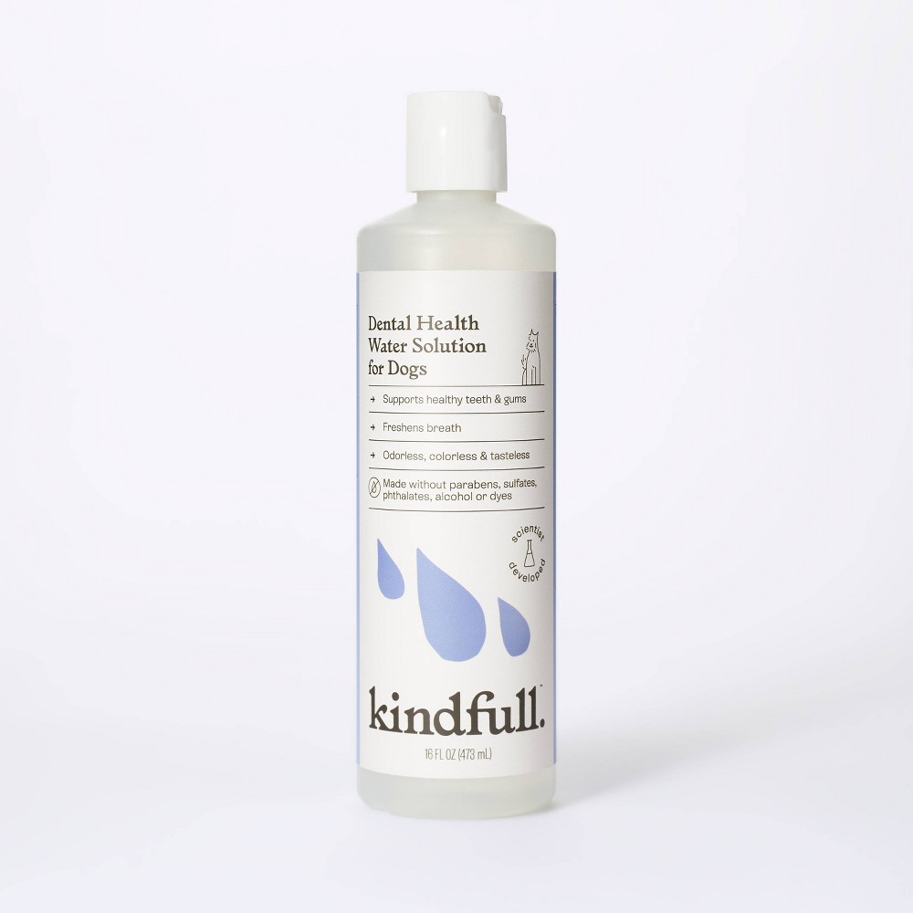 Kindfull Dental Health Solution For Dogs - 16 Fl Oz