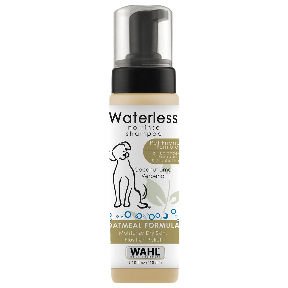 Wahl No-Rinse Coconut Lime Verbena Waterless Shampoo, 7.10 Fl Oz