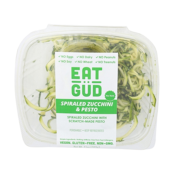 Spiraled Zucchini & Pesto