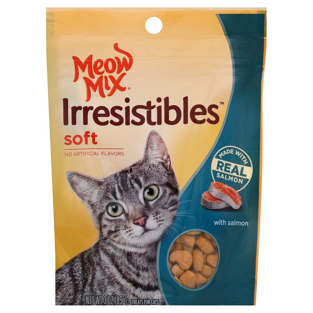 Meow Mix Treats For Cats, Salmon, Soft