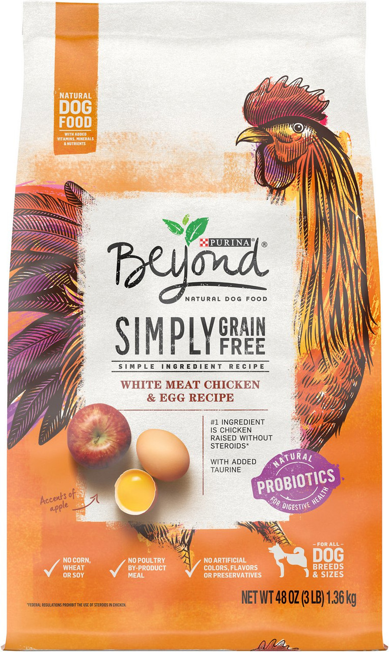 Beyond Purina Grain Free Dry Dog Food White Meat Chicken & Egg Recipe 3 ...