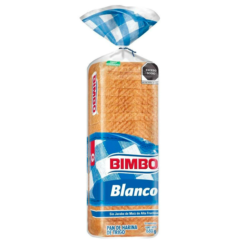 Photo of Bimbo Pan Blanco Grande 680 G