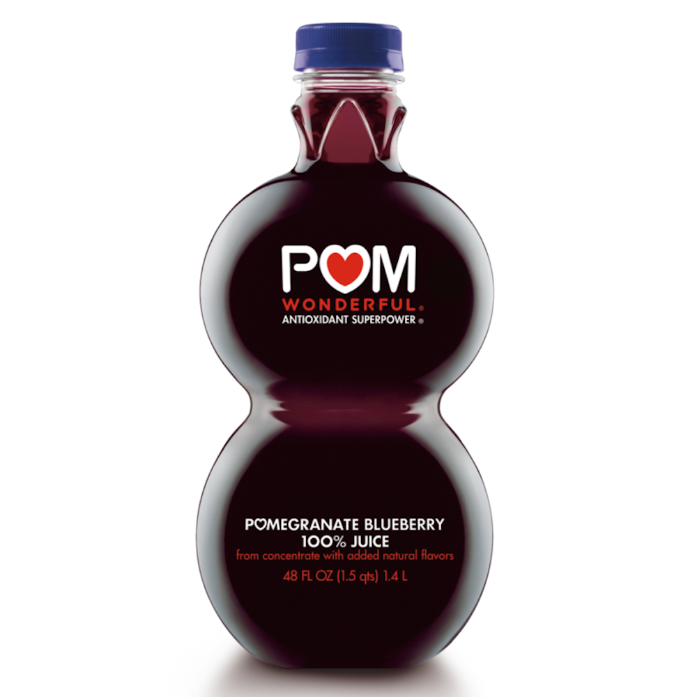 Photo of POM Wonderful 100% Juice, From Concentrate, Pomegranate Blueberry 48 Fl Oz
