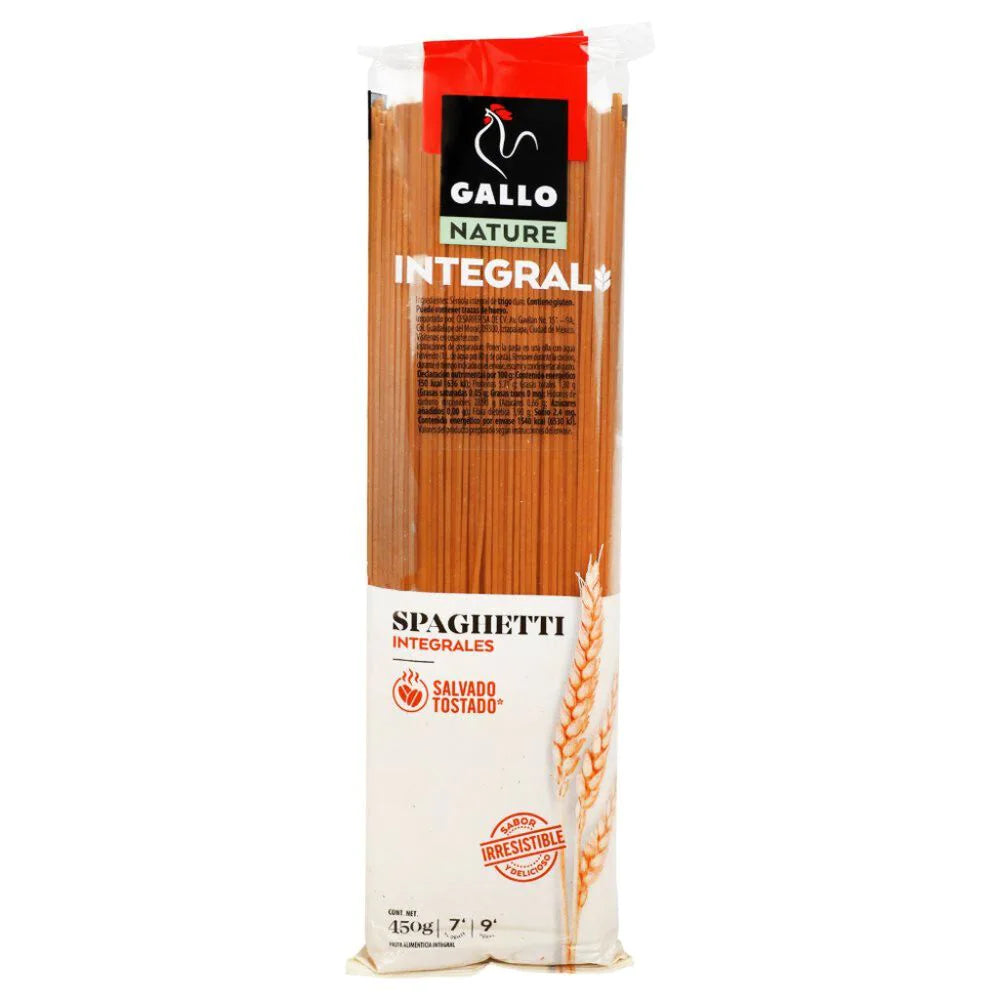 SPAGHETTI INTEGRAL GALLO 450 GR