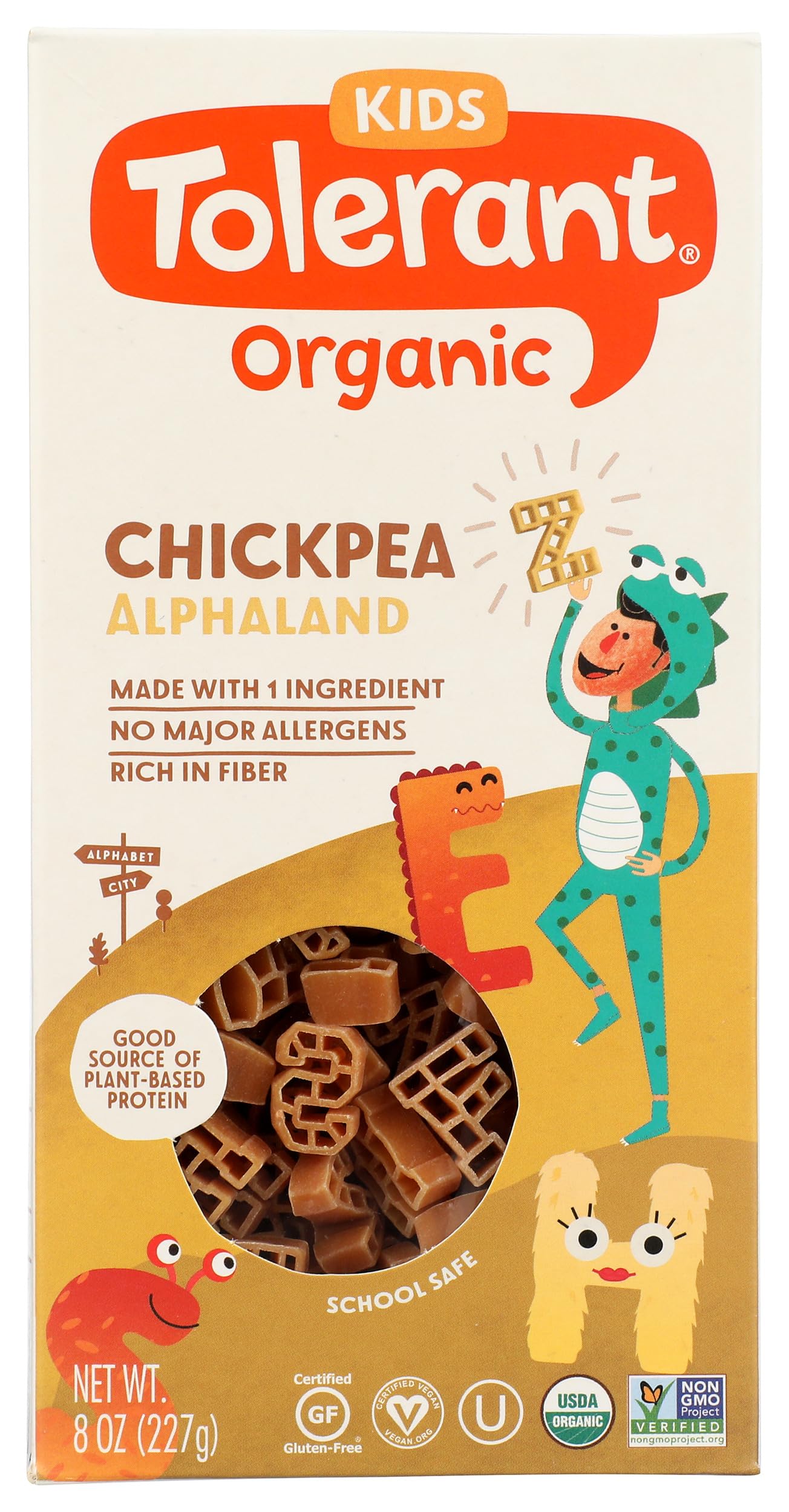 Organic Chickpea Pasta, Alphaland