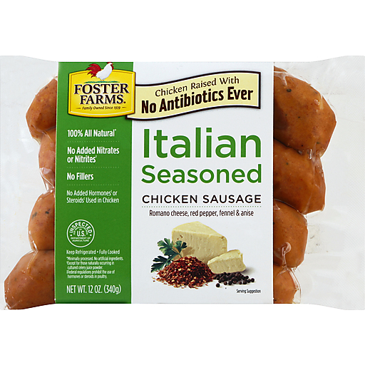 Italian Seasoned Chicken Sausage