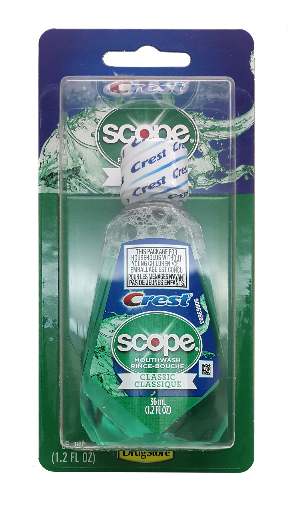 Photo of Lil Drug Store Mouthwash 1CT-1.2OZ Crest Scope Classic 1/180