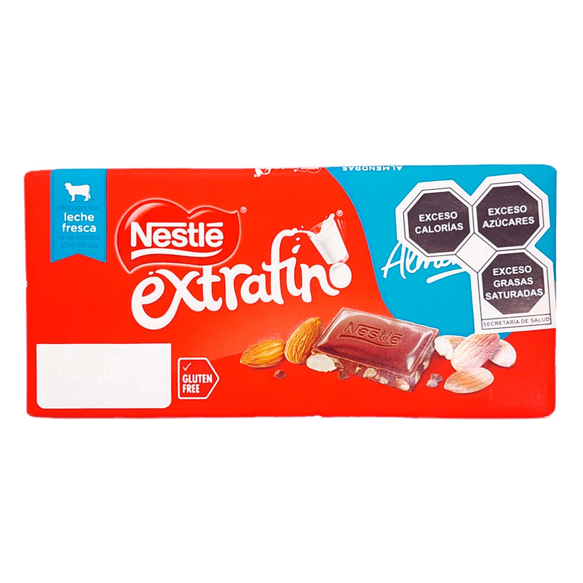 CHOCO.NESTLE EXTRAF.C/ALMENDRA 123GR