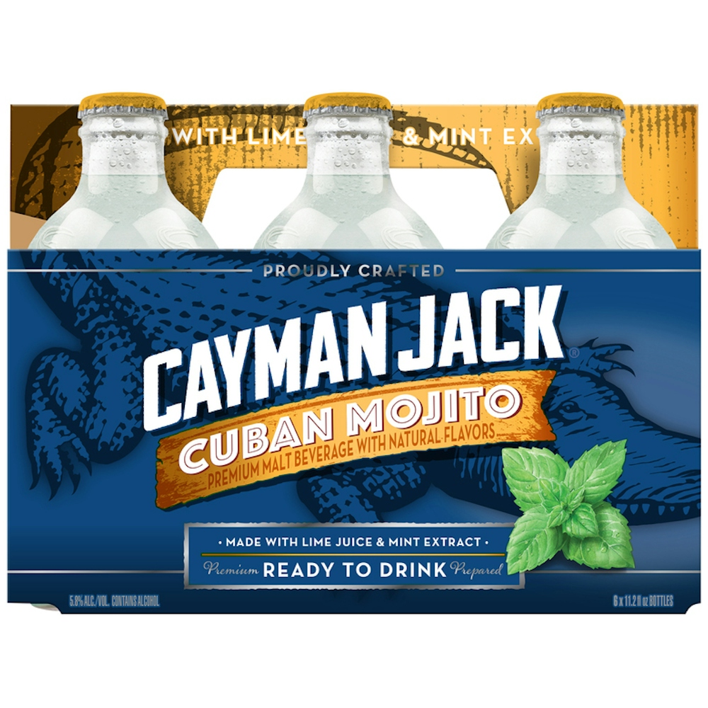 Photo of Cayman Jack Cuban Mojito Cocktail 6-11.2 Fl. Oz. Bottles