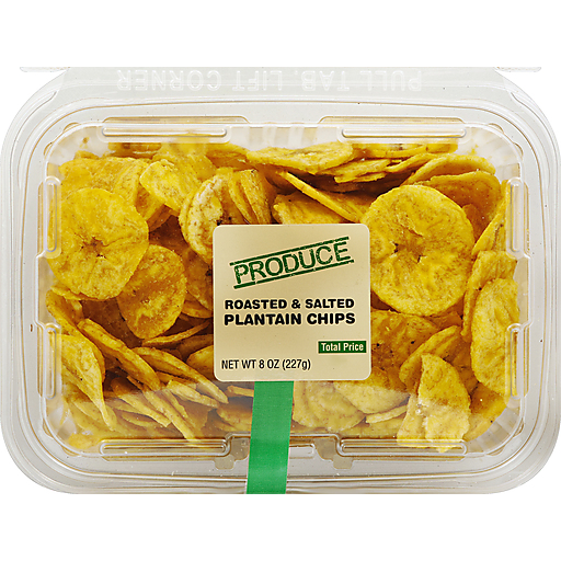 Roasted and Salted Plantain Chips, Roasted and Salted