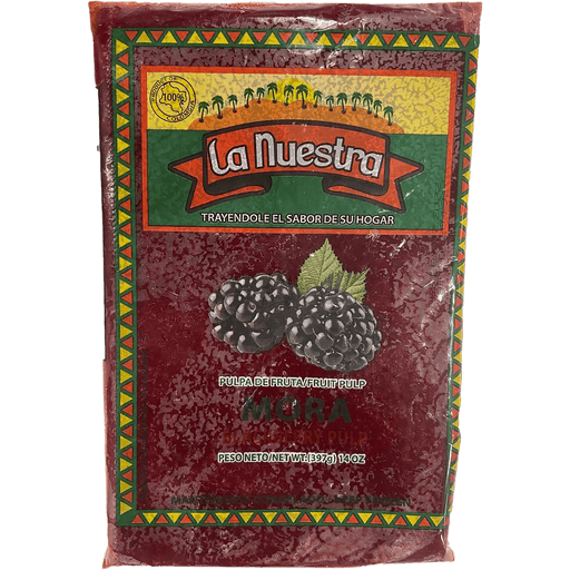 Moral Andean Blackberry Fruit Pulp, Blackberry
