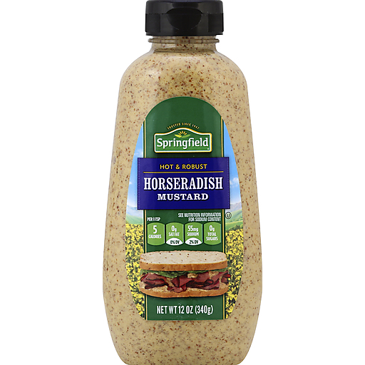 Horseradish Mustard, Hot & Robust