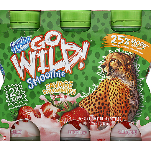 Go Wild Smoothie, Savage Strawberry