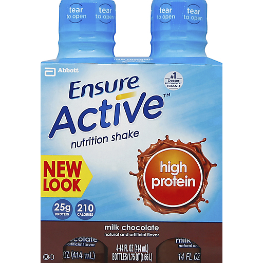 Ensure, Active Nutrition Shake, Milk Chocolate, Milk Chocolate